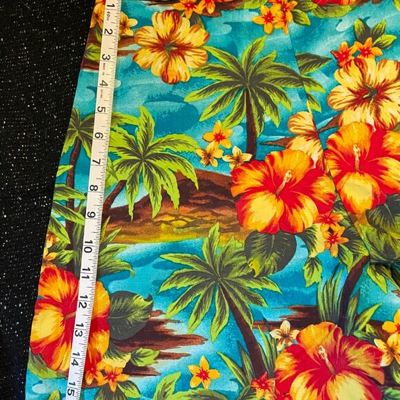 Tropical Floral play suit (tie-front top & shorts) - Picture 8 of 13